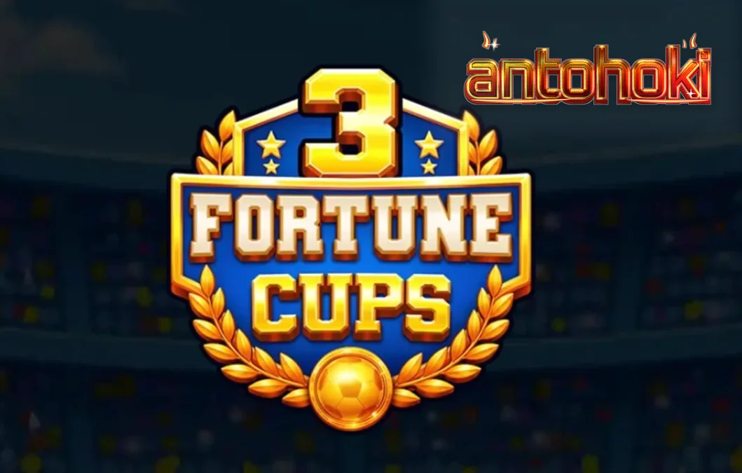 Tampilan visual stadion sepak bola dalam slot 3 Fortune Cups